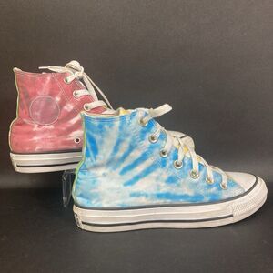Converse CTAS Tie-Dye Colorblock Men 4/Women 6 Multicolor Colorful Shoes A02028C